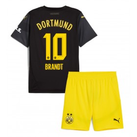 Dětské fotbalový komplet Borussia Dortmund Julian Brandt #10 Venkovní košile 2024-25 Krátkým Rukávem